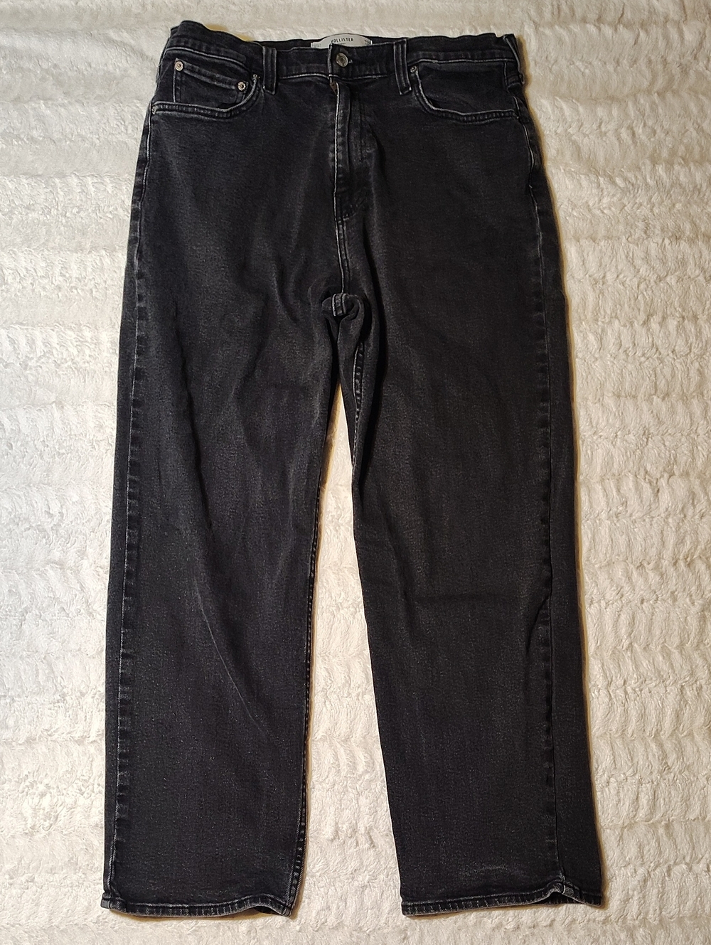 Hollister Black Straight Jeans